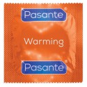Prezerwatywa Pasante Warming 1 sztuka - z lubrykantem rozgrzewającym